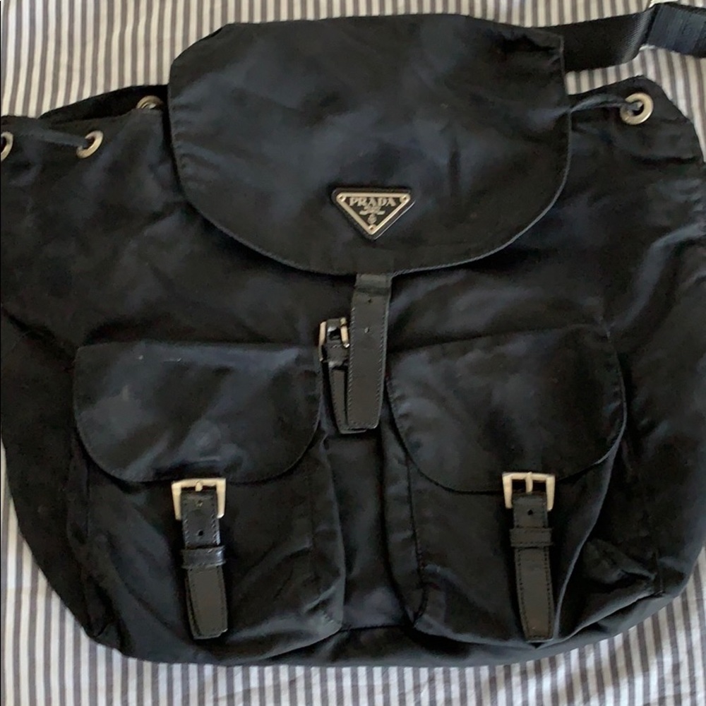 Authentic Prada backpack